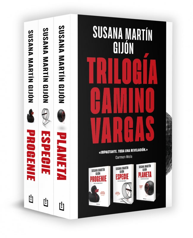 PACK CAMINO VARGAS CON PROGENIE ESPECIE Y PLANETA, de Susana Martín Gijón | portada del libro