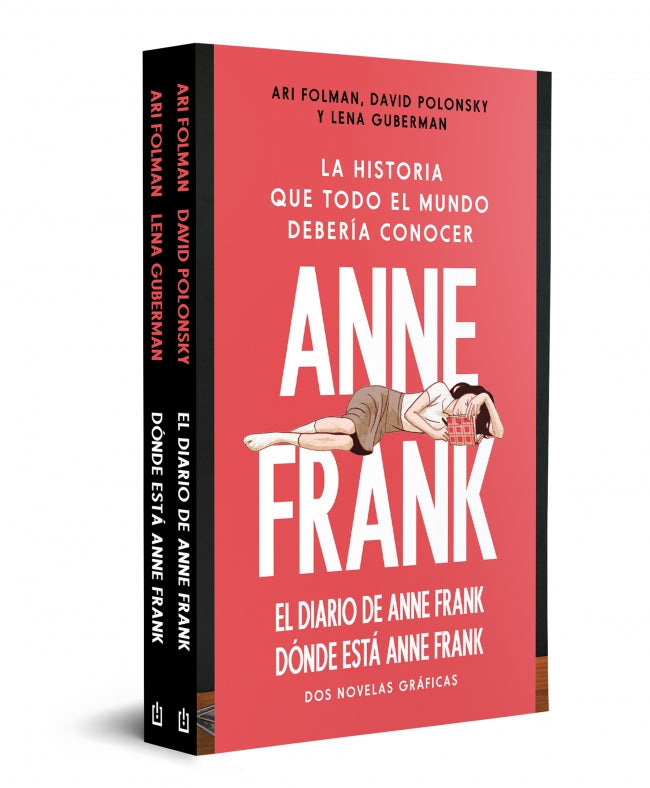 ESTUCHE ANNE FRANK, de Anne Frank | portada del libro