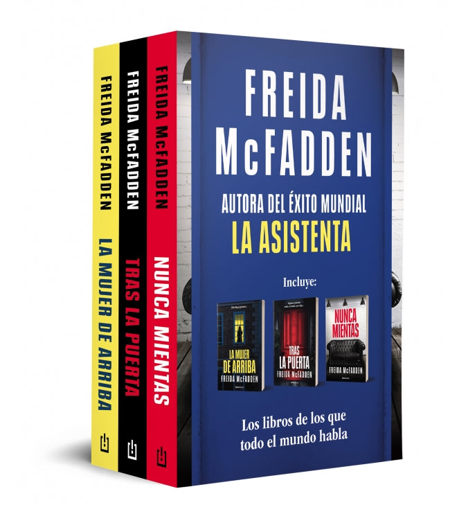 Pack Freida McFadden (contiene: La mujer de arriba, de Freida McFadden | portada del libro