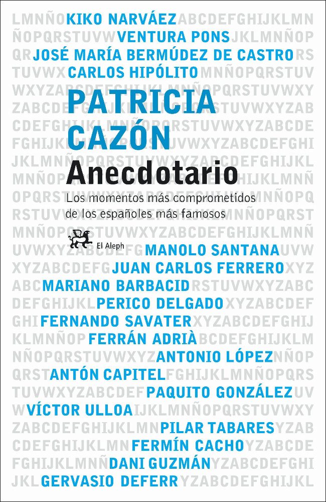 Anecdotario, de Cazón Trapote | portada del libro