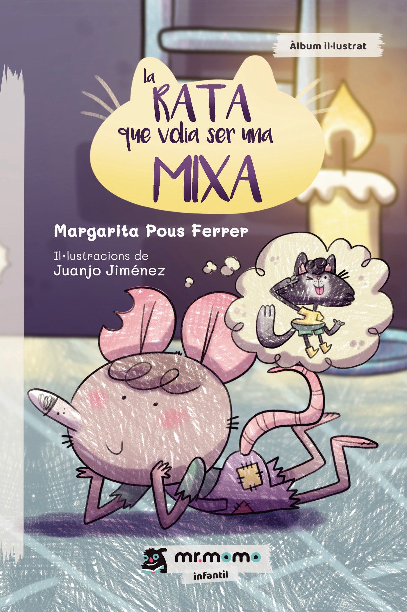 La rata que volia ser una mixa, de Margarita Pous Ferrer | portada del libro