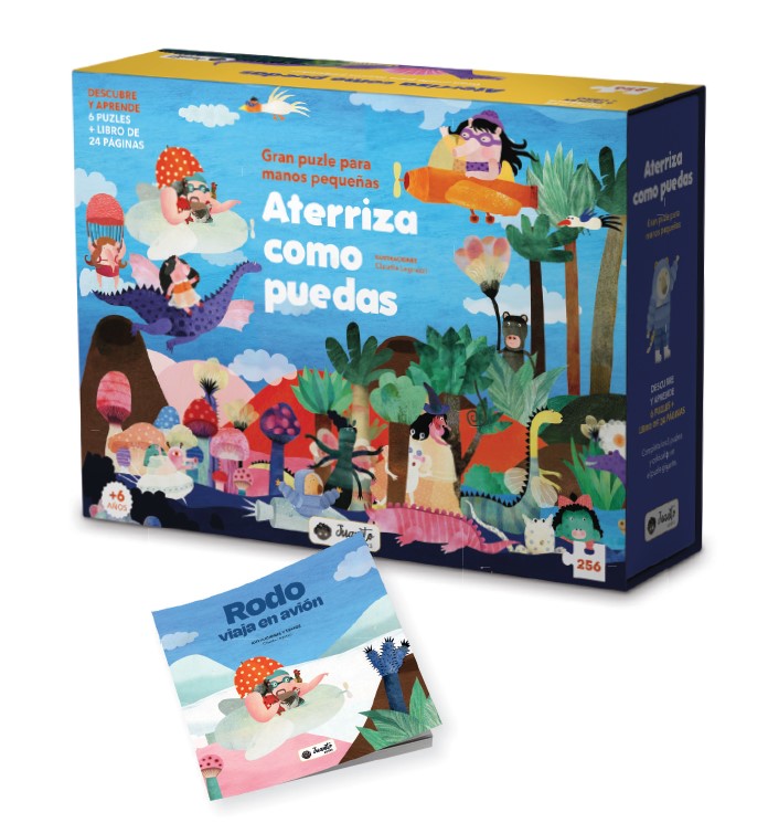 ATERRIZA COMO PUEDAS | portada del libro