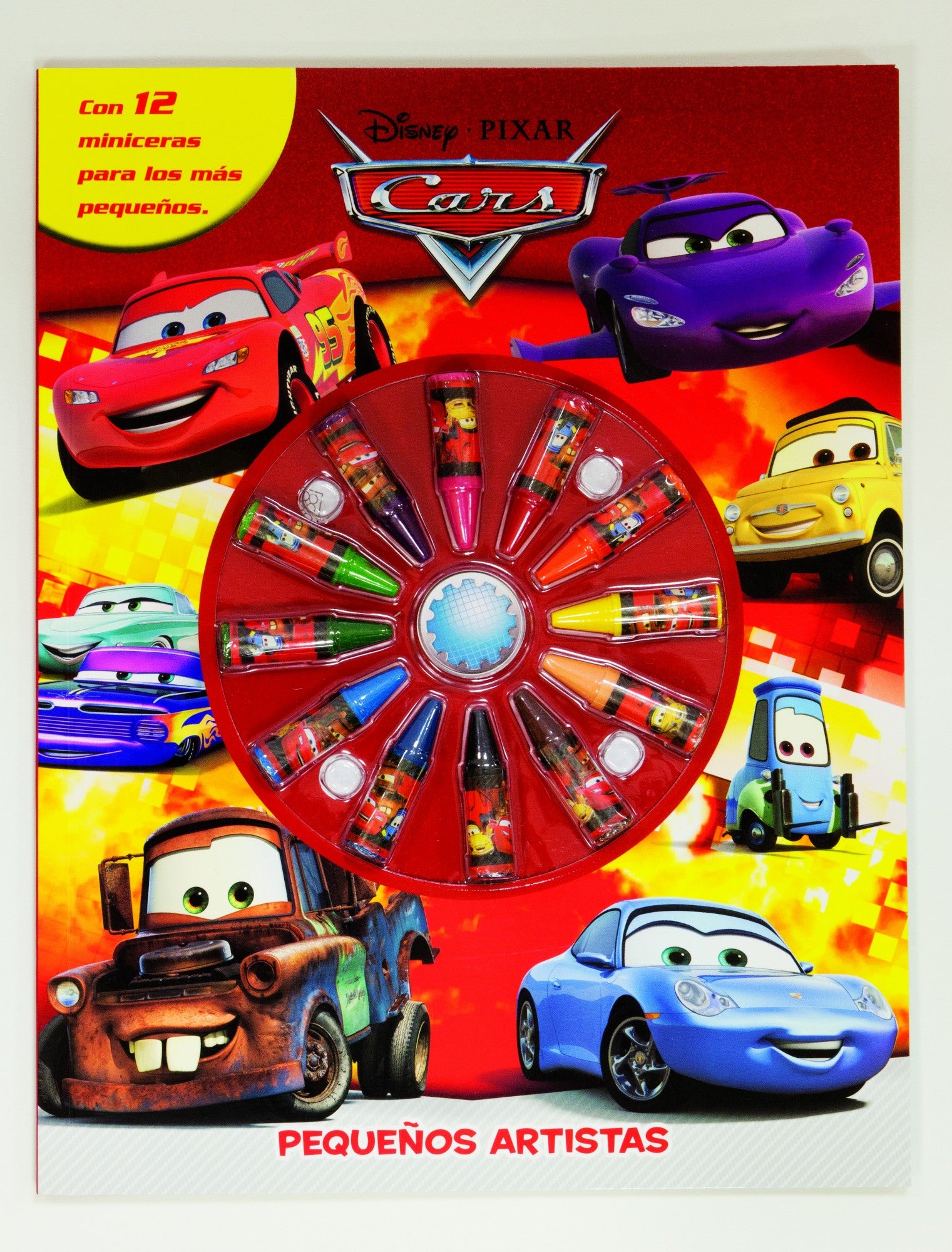 Cars. Pequeños artistas, de Disney | portada del libro