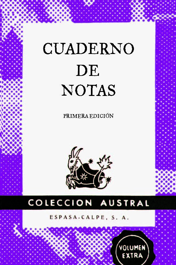 Cuaderno de notas violeta 9x14cm, de Espasa Calpe | portada del libro