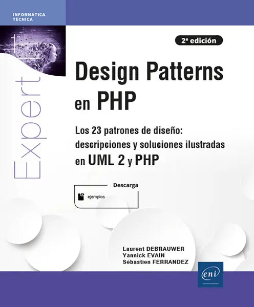 DESIGN PATTERNS EN PHP LOS 23 PATRONES DE DISEÑO DESCRIPCIO, de Ferrandez | portada del libro