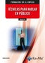 ADGD261PO TECNICAS PARA HABLAR EN PUBLICO, de NEIRA | portada del libro