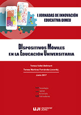 I Jornadas de innovación DIMEU. DIspositivos Móviles en la Educación Universitaria. | portada del libro