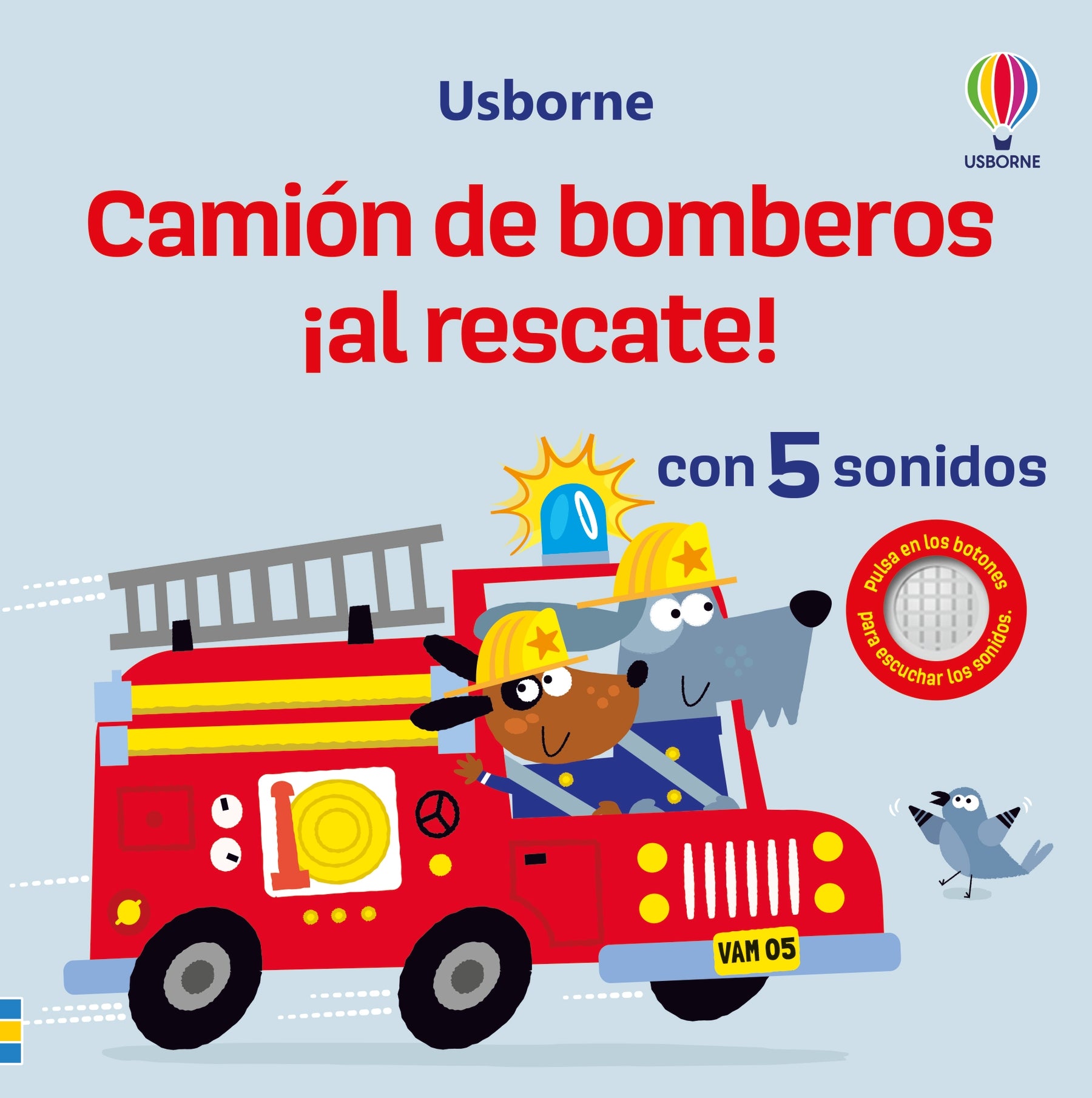 CAMION DE BOMBEROS ¡AL RESCATE!, de TAPLIN | portada del libro