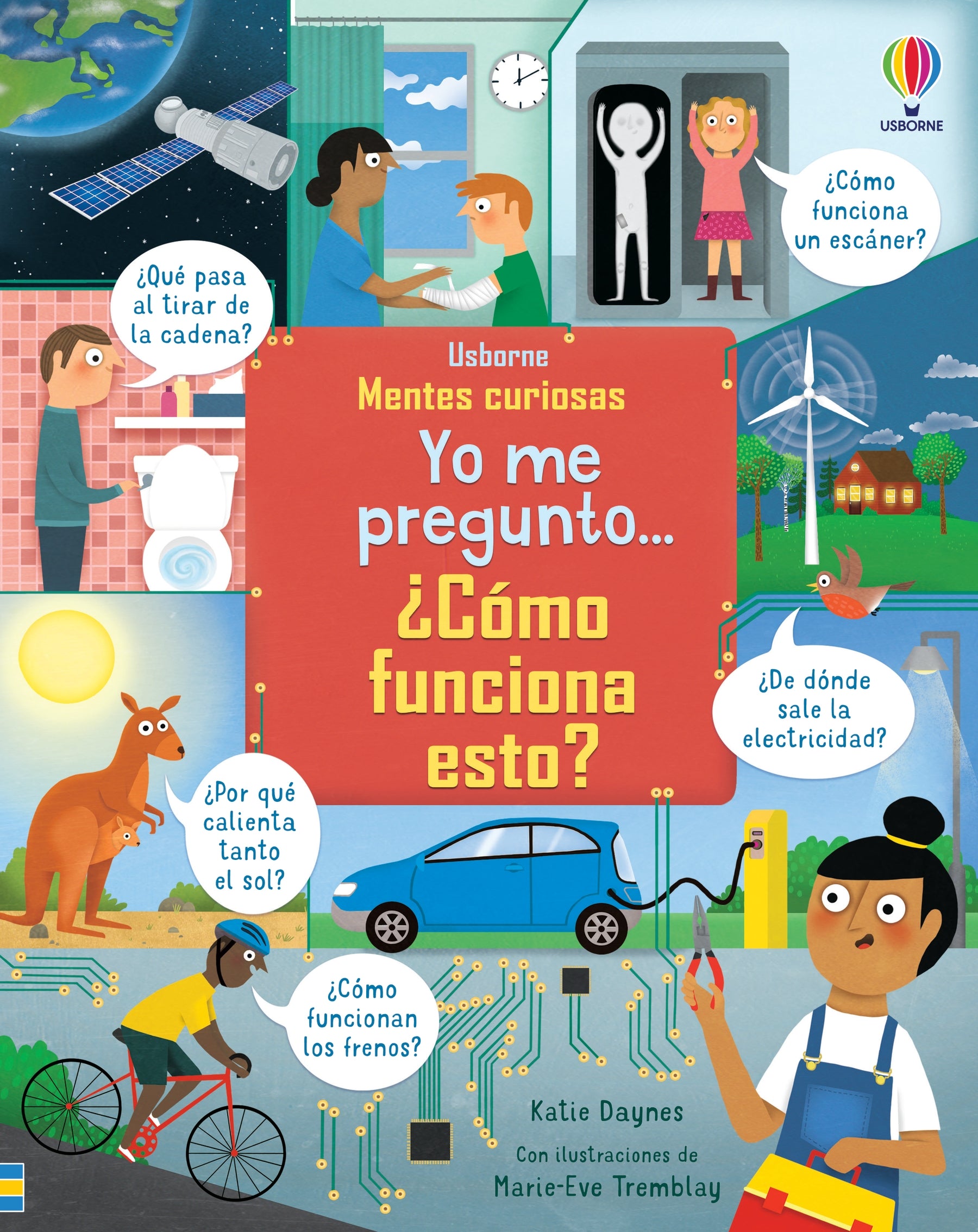 YO ME PREGUNTO COMO FUNCIONA ESTO, de Katie Daynes | portada del libro