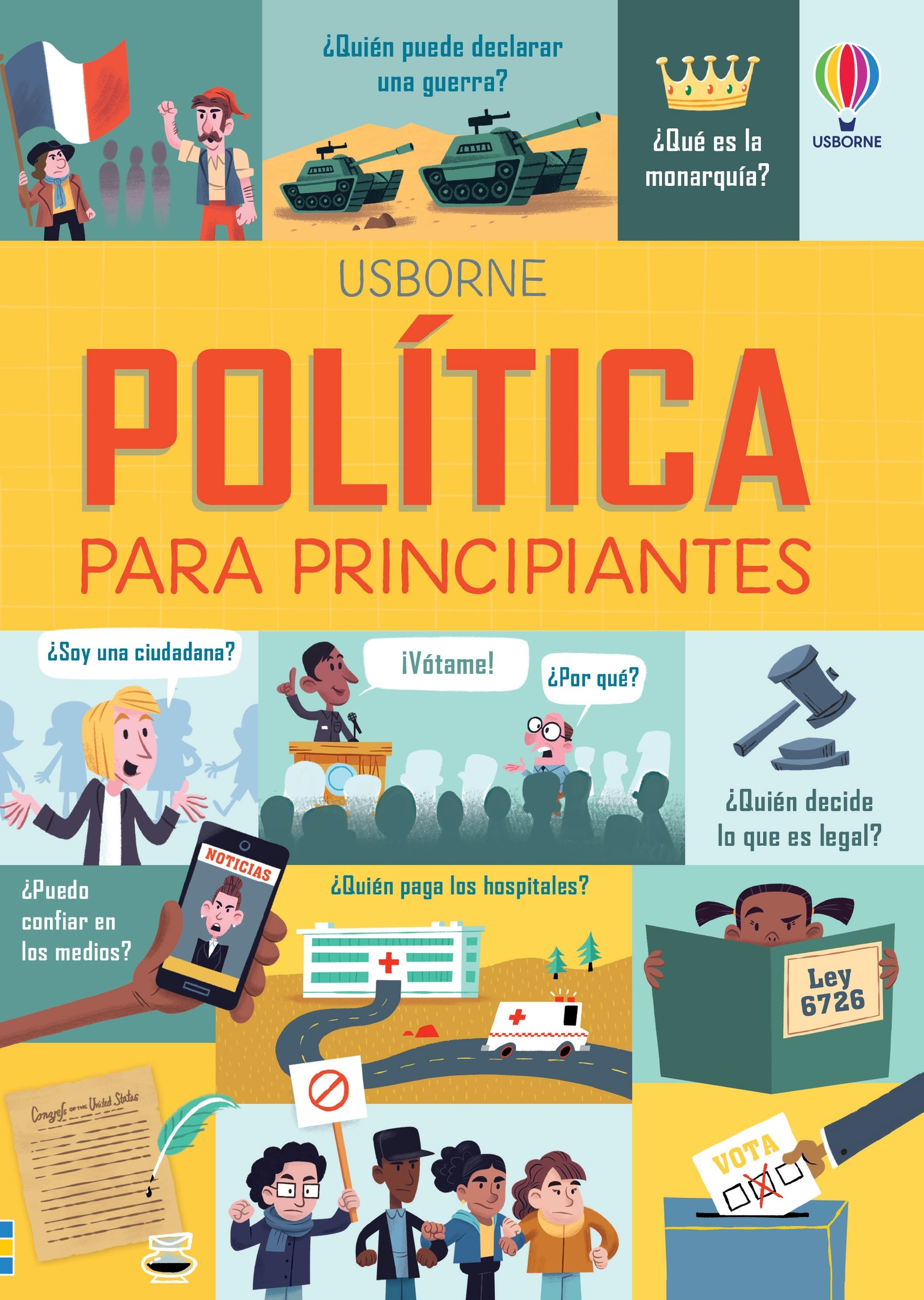 POLÍTICA PARA PRINCIPIANTES, de VV.AA. | portada del libro