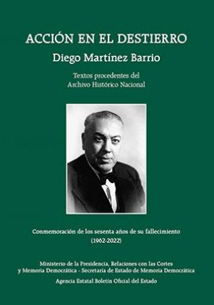 ACCION EN EL DESTIERRO, de MARTINEZ BARRI | portada del libro