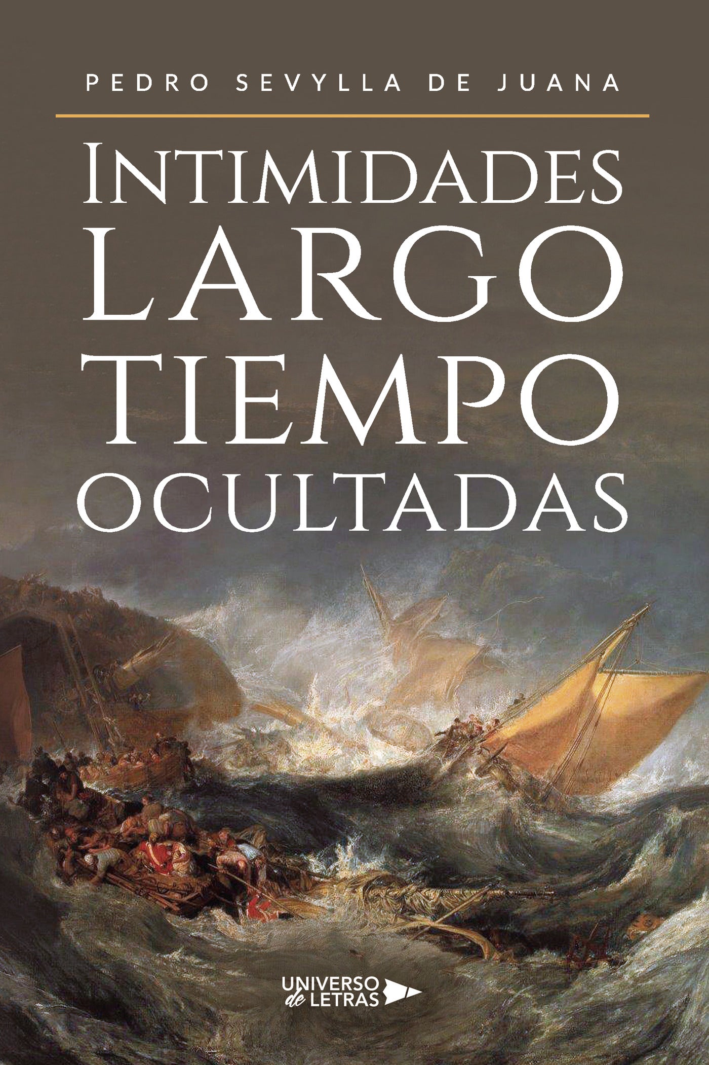 INTIMIDADES LARGO TIEMPO OCULTADAS, de Pedro Sevylla de Juana | portada del libro
