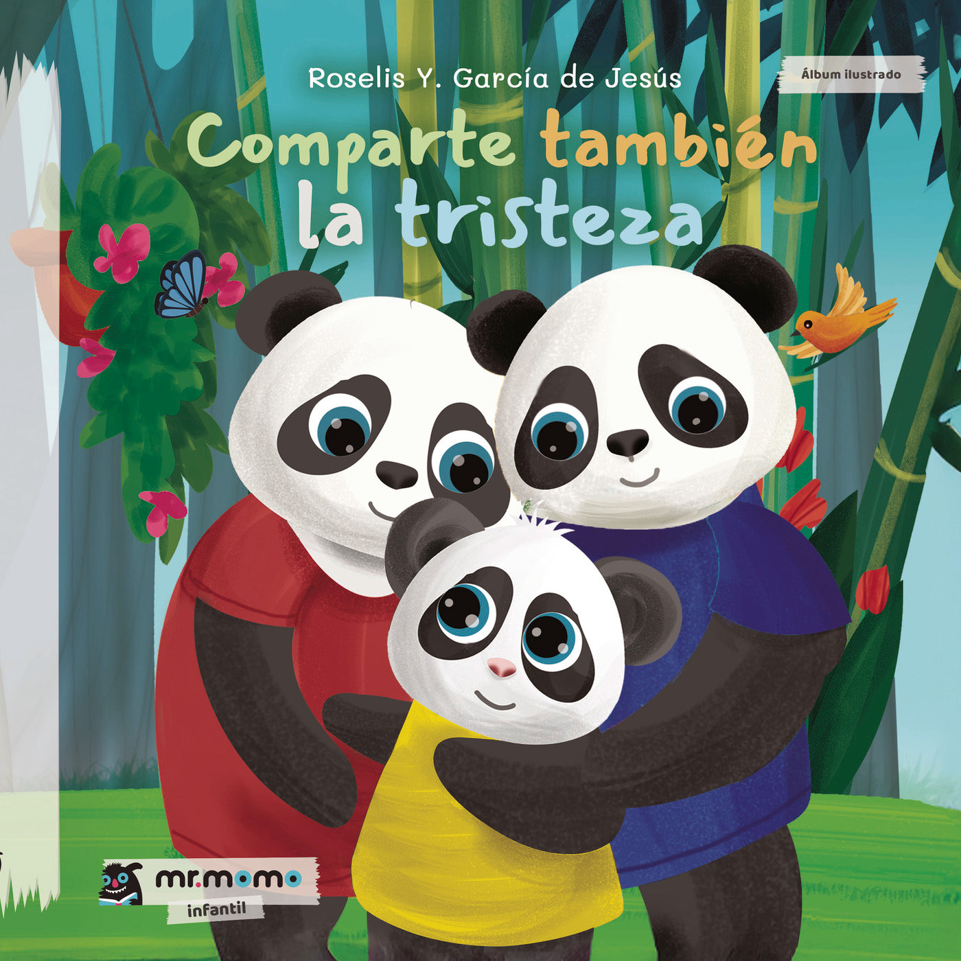 Comparte también la tristeza, de Roselis Y. García de Jesús | portada del libro