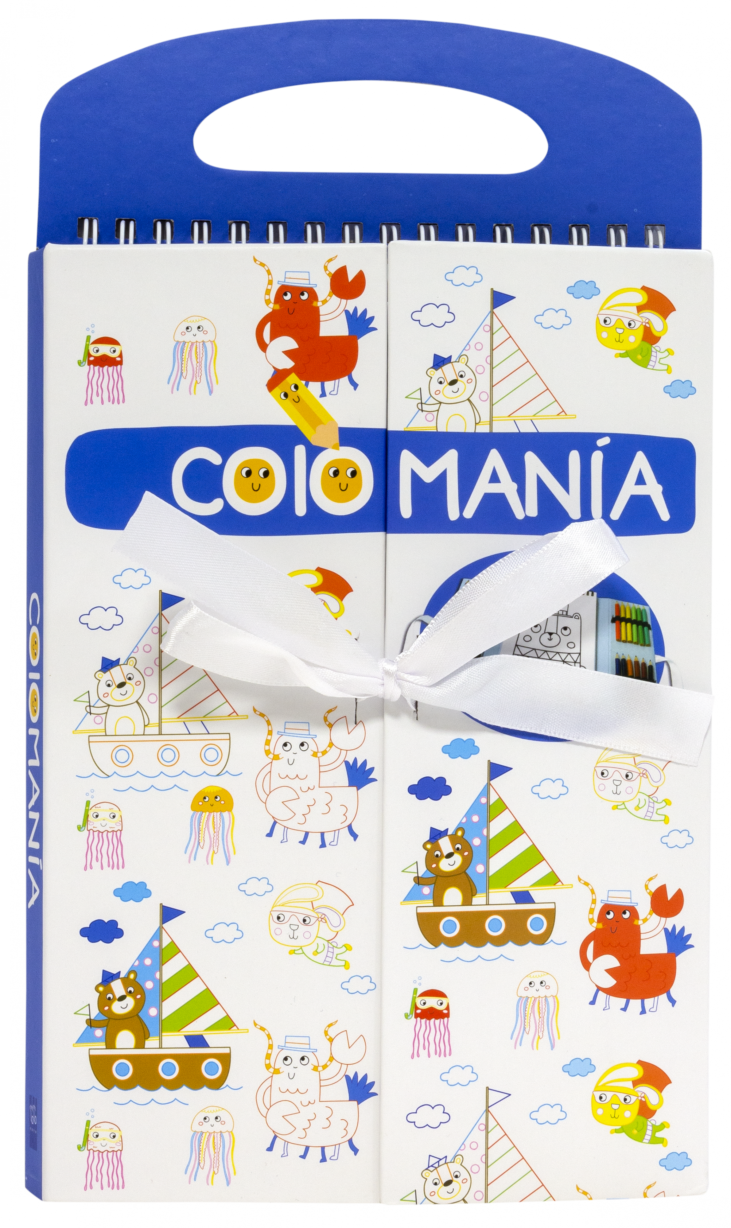 Colomanía Azul oscuro, de YOYO | portada del libro