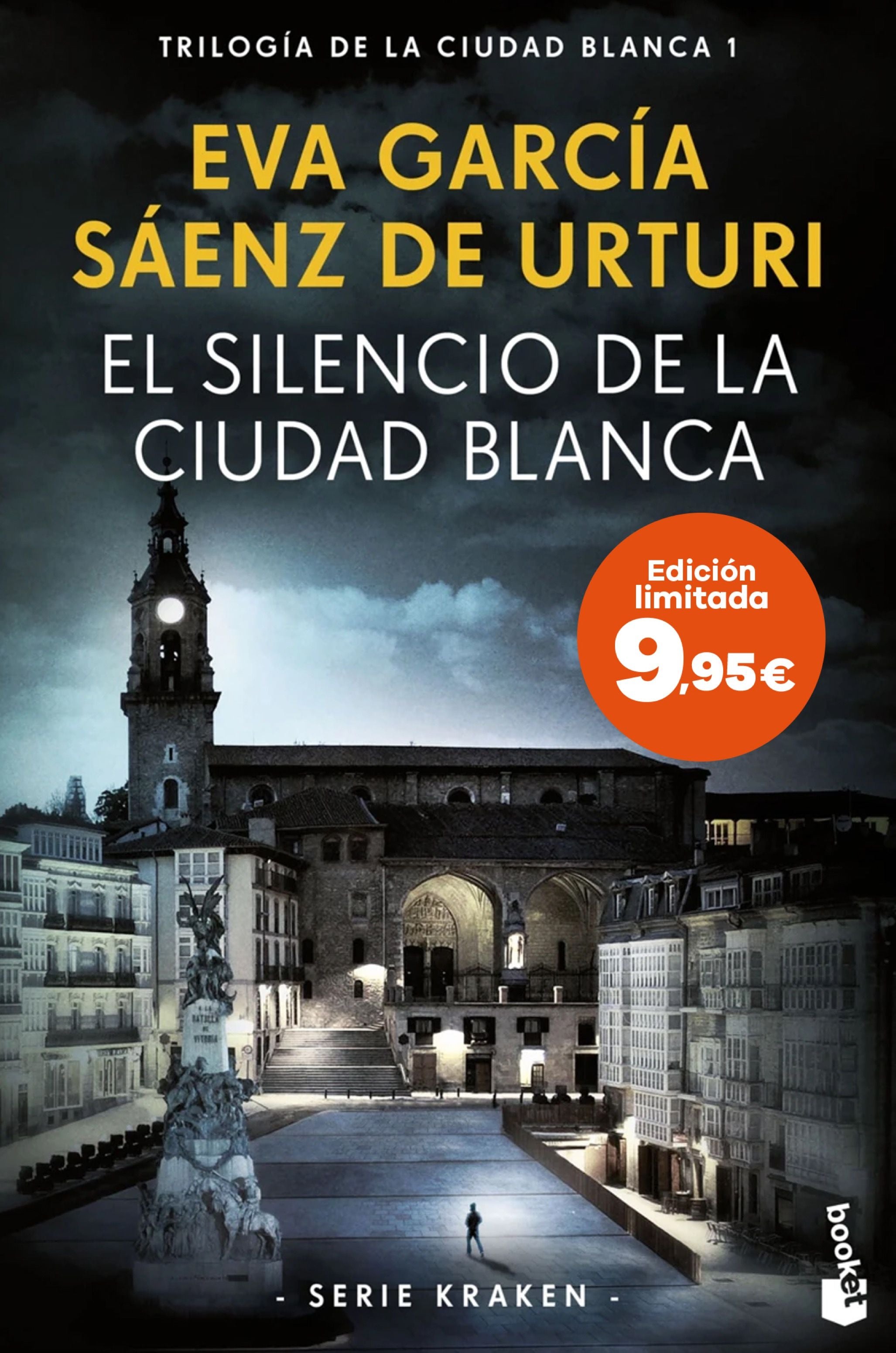EL SILENCIO DE LA CIUDAD BLANCA (TRILOGIA DE LA CIUDAD BLANCA 1), de Eva García Sáenz de Urturi | portada del libro