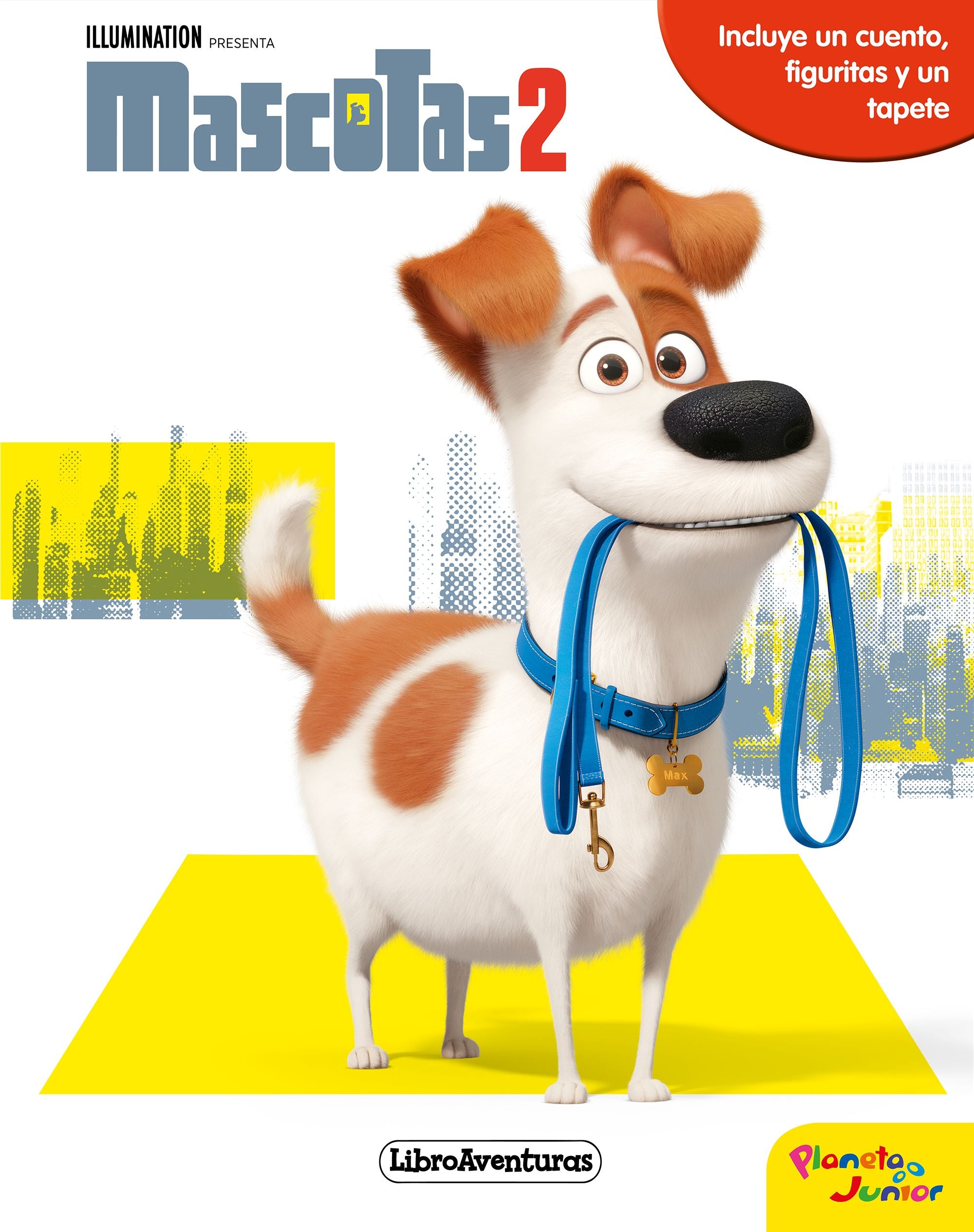 Mascotas 2. Libroaventuras, de Universal Studios | portada del libro