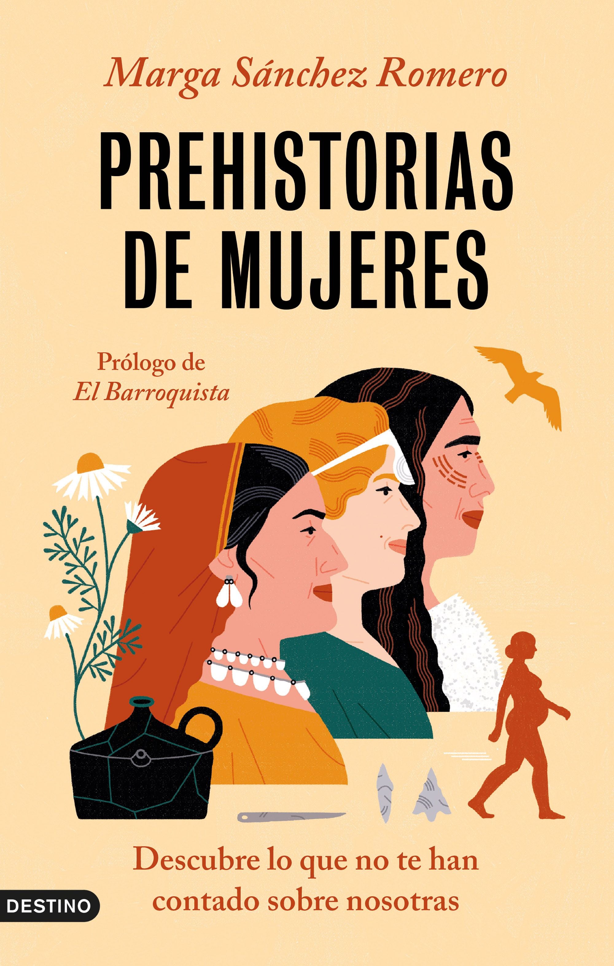 (PRE)HISTORIAS DE MUJERES, de Marga Sánchez Romero | portada del libro