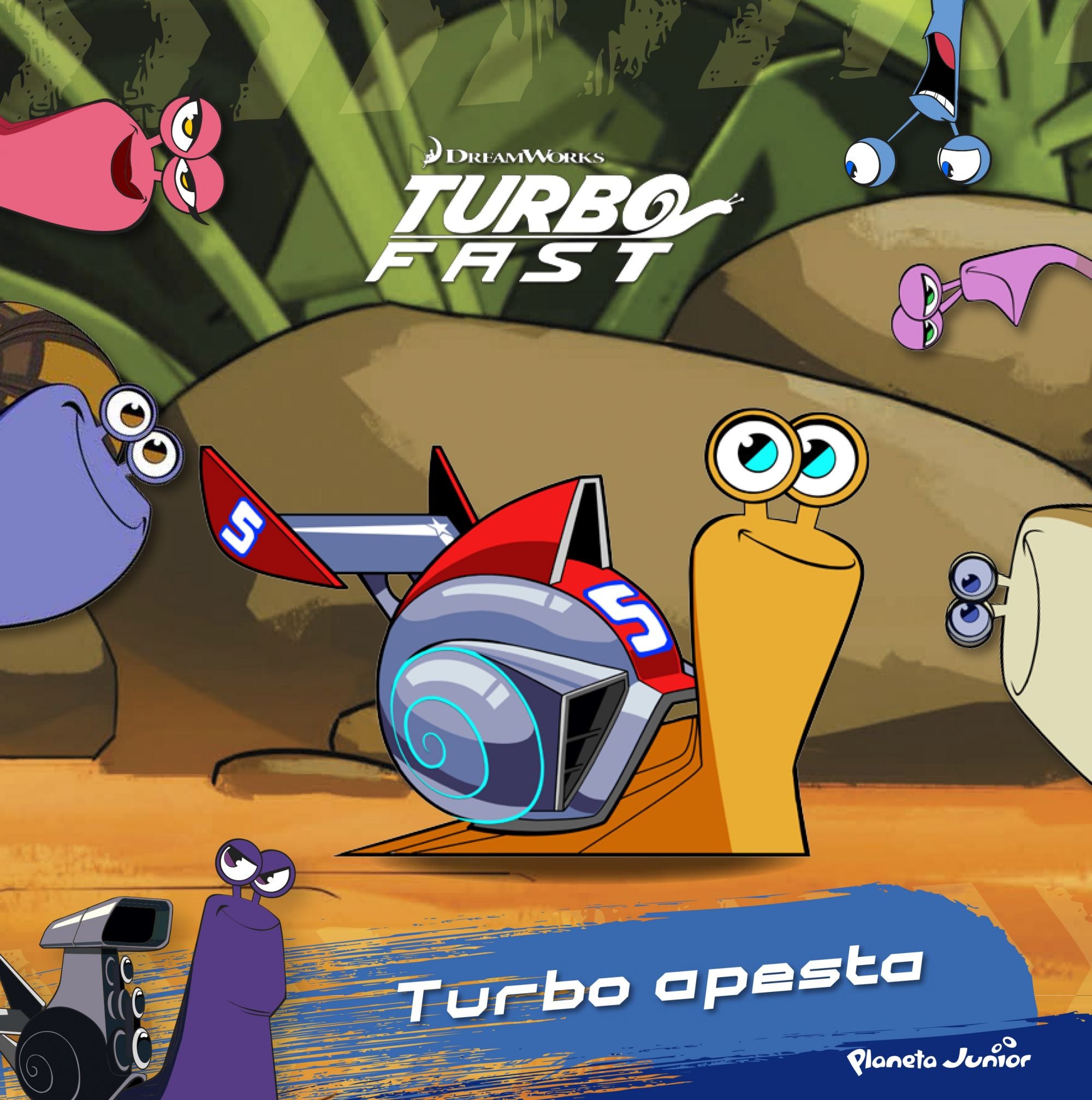 Turbo Fast. Turbo apesta, de Dreamworks | portada del libro