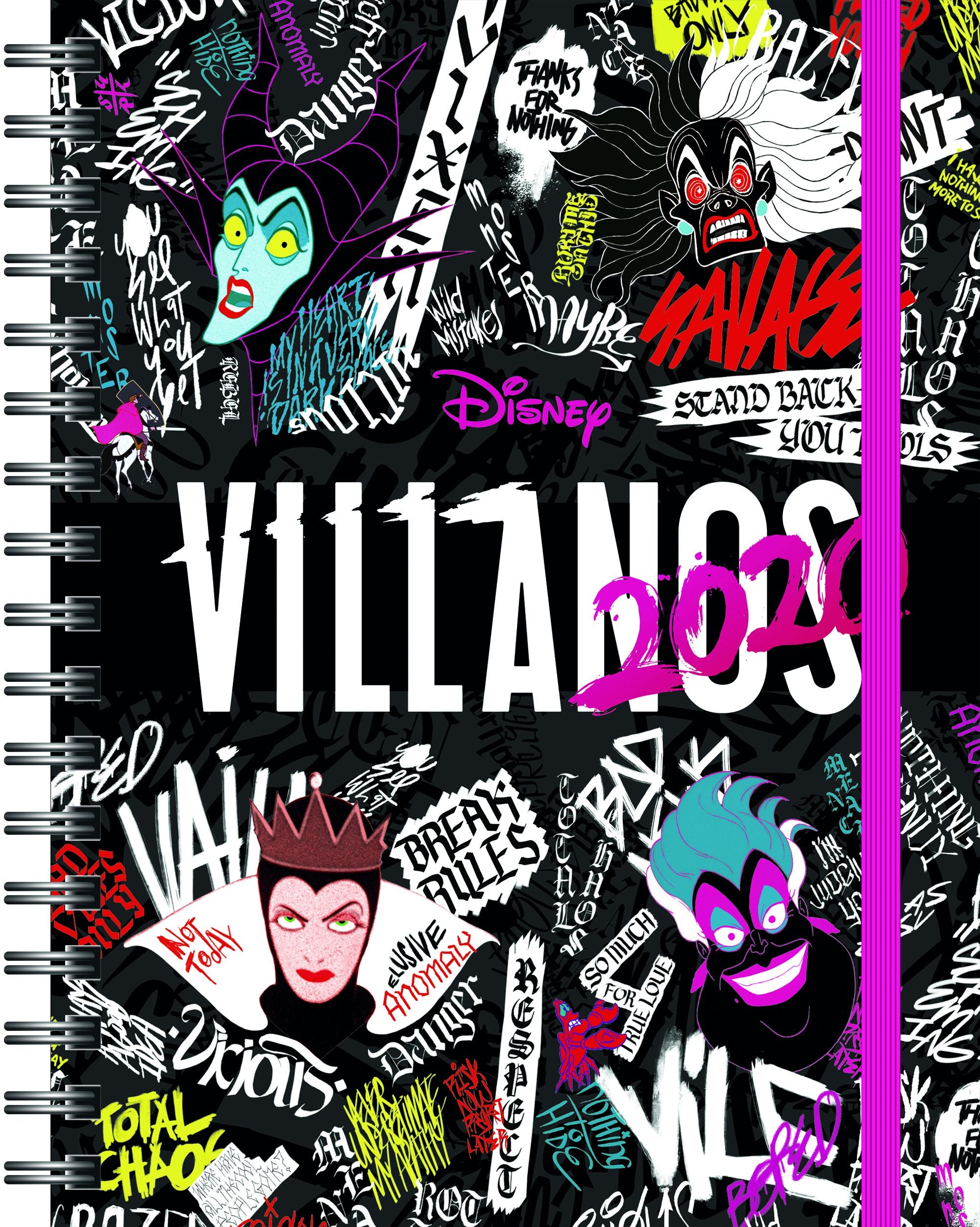 Villanos Disney. Agenda 2020, de Disney | portada del libro