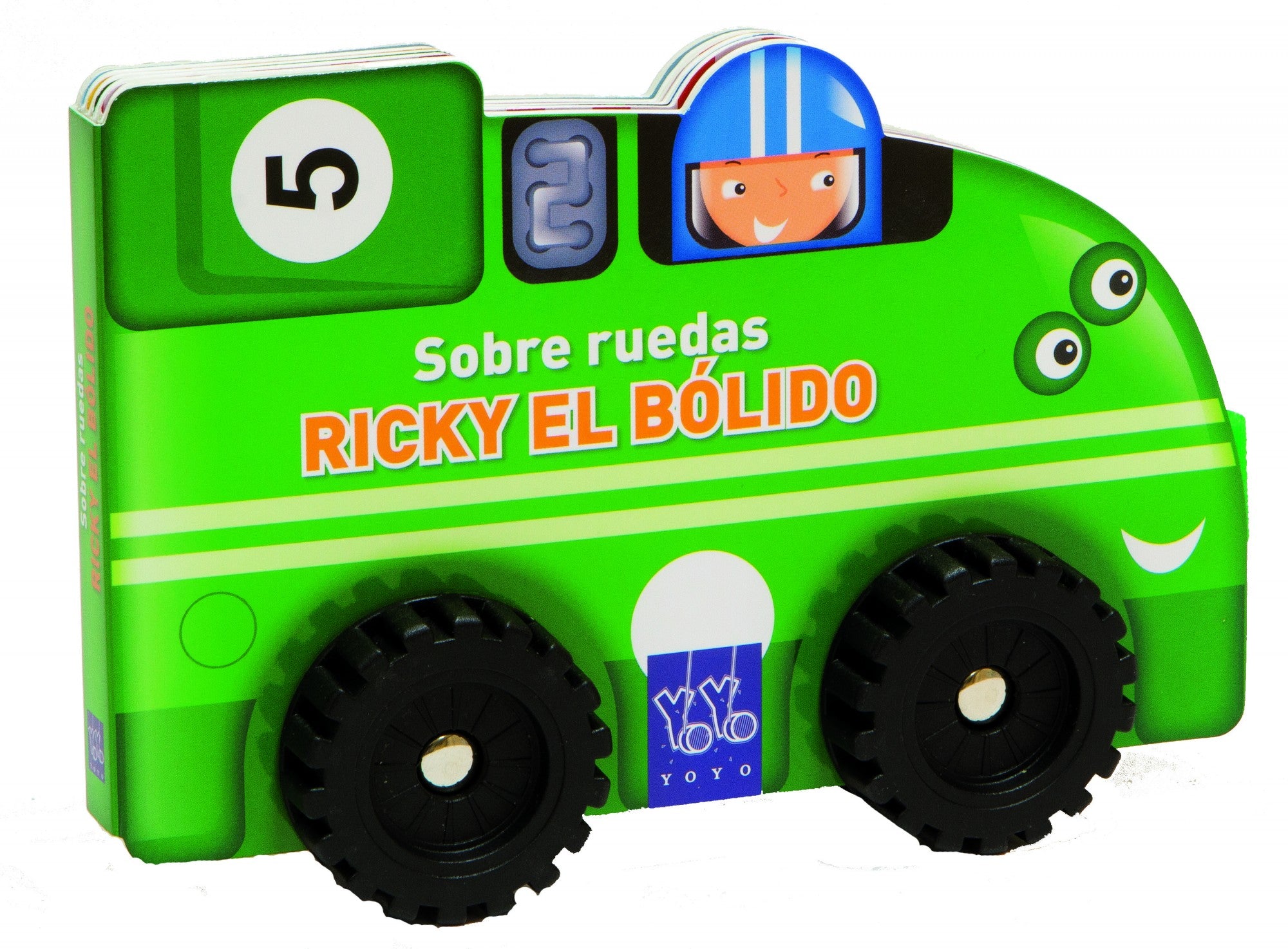 Ricky el bólido, de YOYO | portada del libro