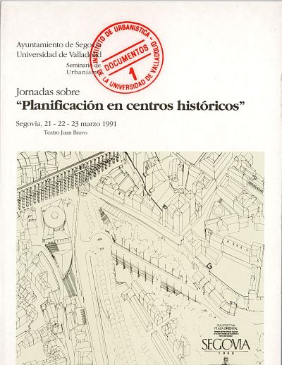 PLANIFICACION EN CENTROS HISTORICOS, de INSTITUTO UNIVERSITARIO | portada del libro