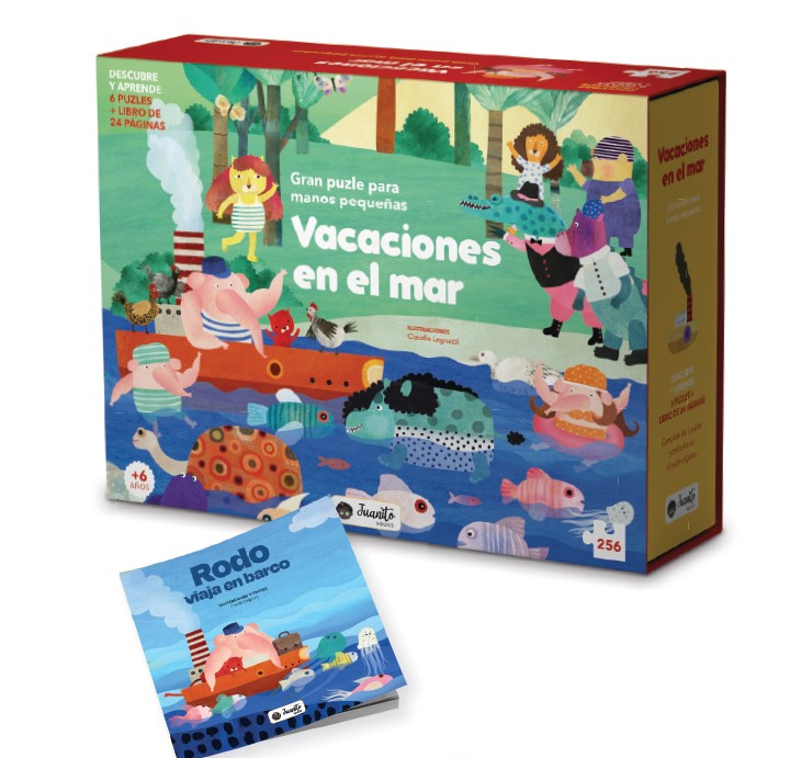 VACACIONES EN EL MAR | portada del libro