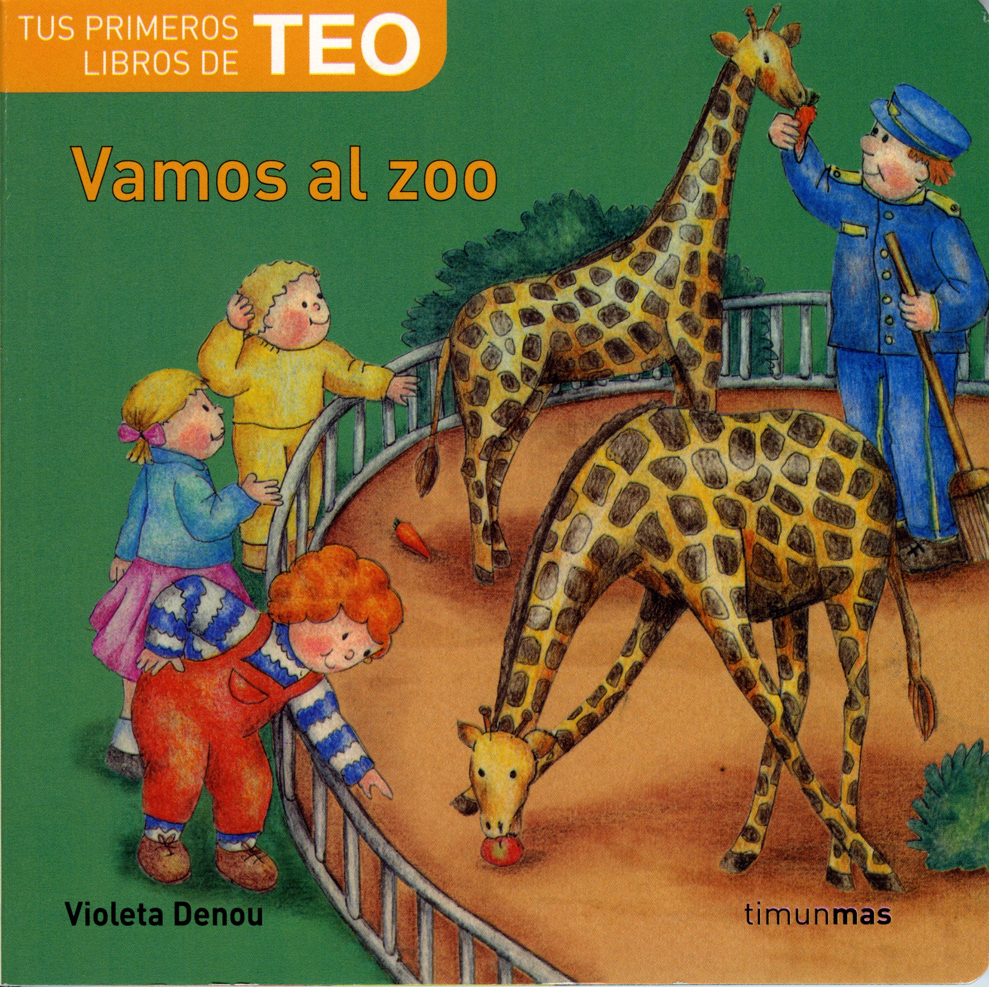 Vamos al zoo, de Denou | portada del libro