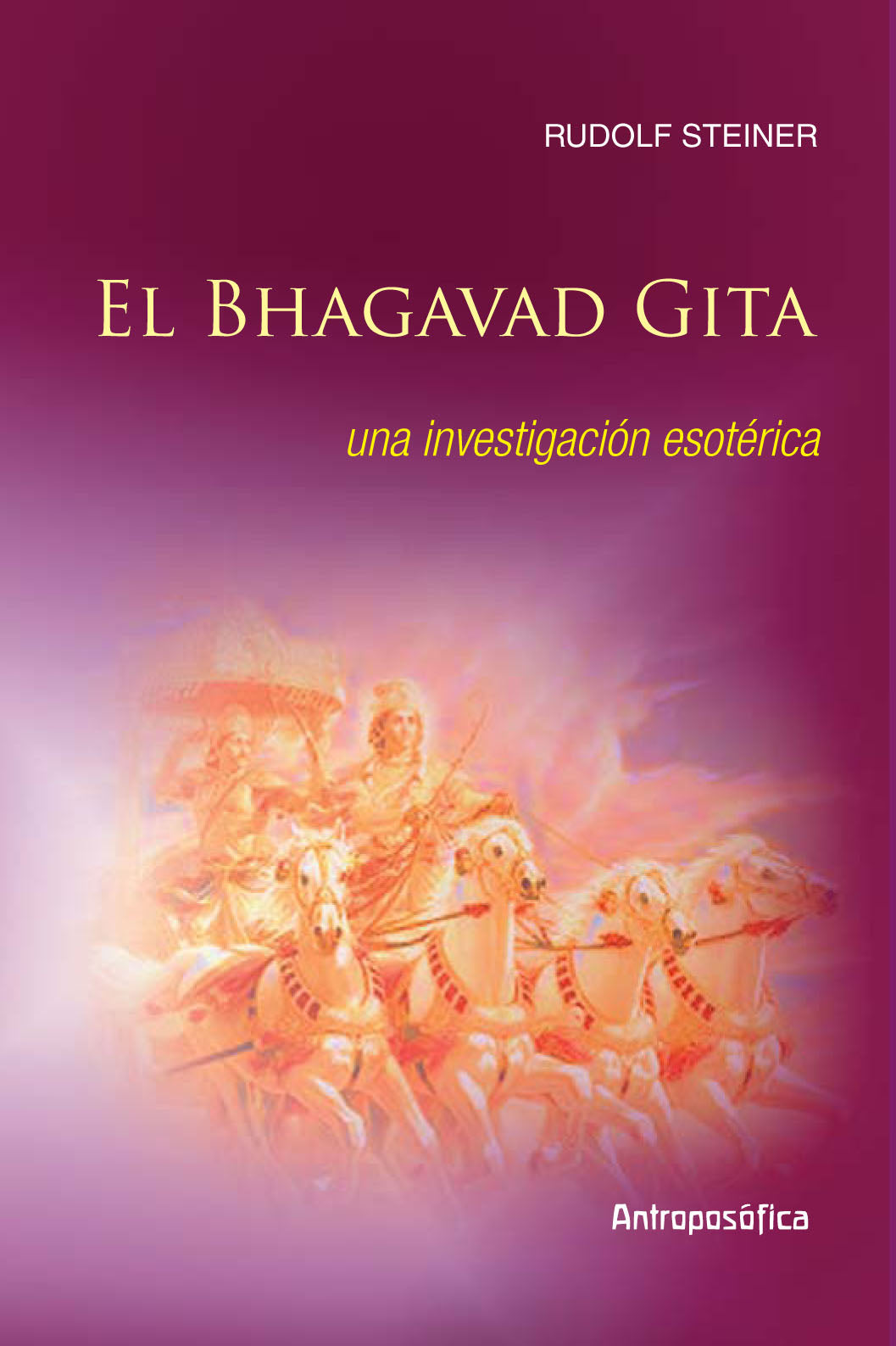 El Bhagavad Gita, de Rudolf | portada del libro