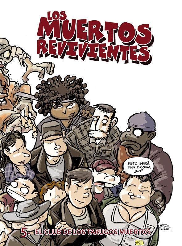 Los muertos revivientes nº 5, de Fonollosa | portada del libro