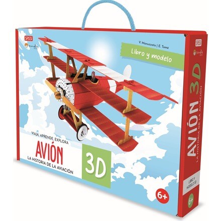 CONSTRUYE EL AVION 3D, de E. TOME#V. MANUZZATO | portada del libro