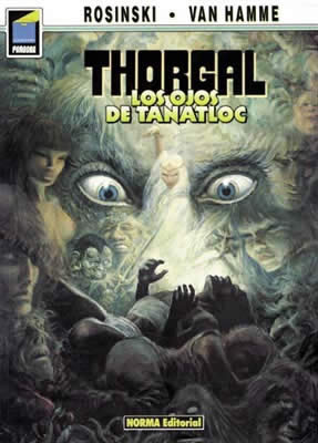 THORGAL 11: LOS OJOS DE TANATLOC, de Rosinski | portada del libro