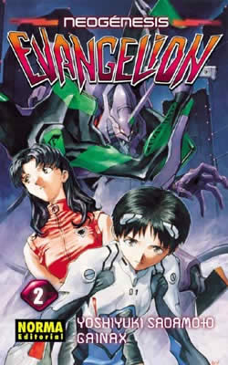 NEOGÉNESIS EVANGELION TOMO 02, de Sadamoto | portada del libro