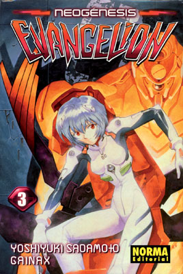NEOGÉNESIS EVANGELION TOMO 03, de Sadamoto | portada del libro