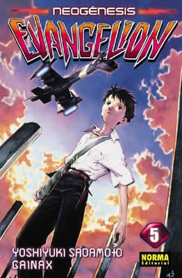 NEOGÉNESIS EVANGELION TOMO 05, de Sadamoto | portada del libro
