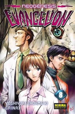 NEOGÉNESIS EVANGELION TOMO 08, de Sadamoto | portada del libro