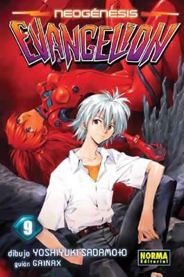 NEOGÉNESIS EVANGELION TOMO 09, de Sadamoto | portada del libro