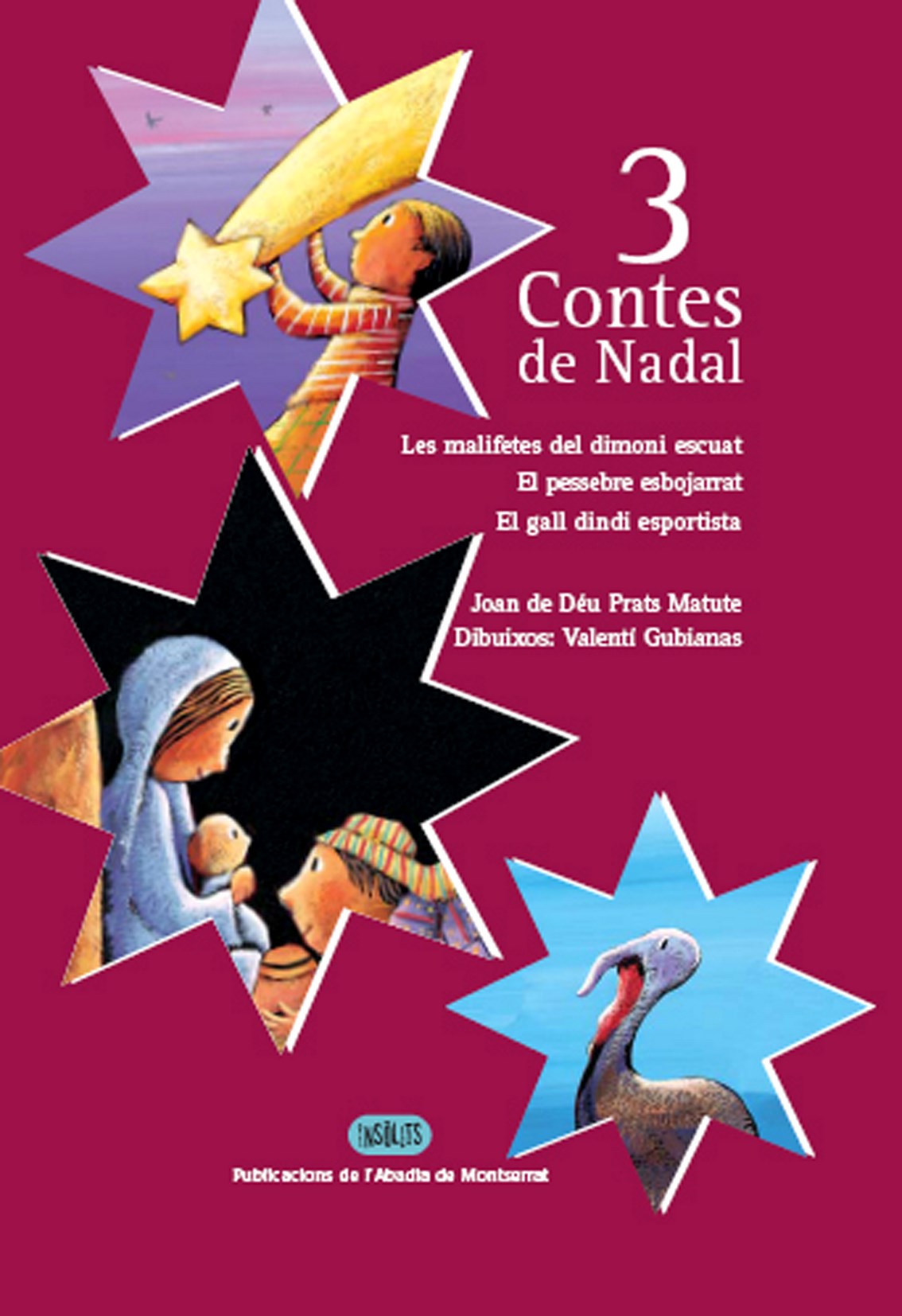 3 contes de Nadal, de Prats Pijoan | portada del libro