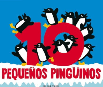 10 pequeños pingüinos, de Fromental | portada del libro