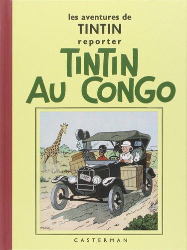 TINTIN AU CONGO, de HERGE | portada del libro