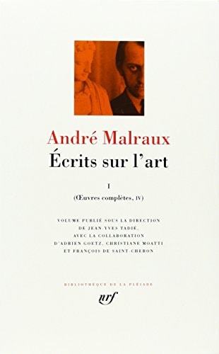 ECRITS SUR L'ART T1, de André Malraux | portada del libro