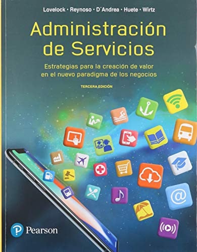 ADMINISTRACION DE SERVICIOS 3ªED, de CHRISTOPHER LOVELOCK | portada del libro
