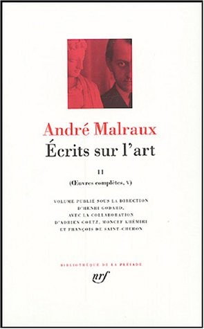 ECRITS SUR L'ART T2, de André Malraux | portada del libro