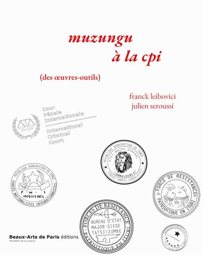 UZUNGU A LA CPI, de Franck Leibovici | portada del libro