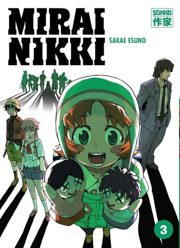 MIRAI NIKKI T3, de Sakae Esuno | portada del libro