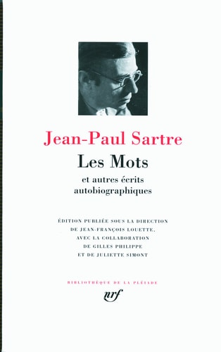 LES MOTS ET AUTRES ECRITS AUTOBIOGRAPHIQUES, de Jean-Paul Sartre | portada del libro