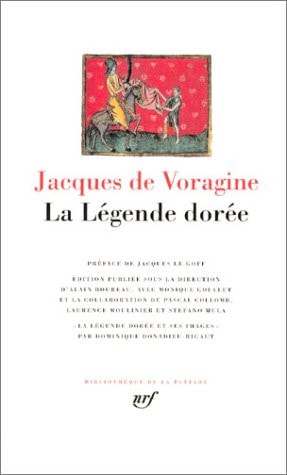 LA LEGENDE DOREE, de Jacques de Voragine | portada del libro