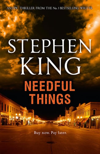 Needful things, de STEPHEN KING | portada del libro