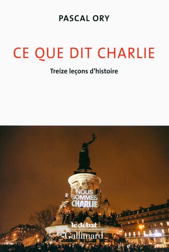 CE QUE DIT CHARLIE, de Pascal Ory | portada del libro