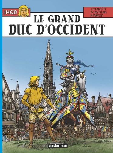JHEN -12- LE GRAND DUC D'OCCIDENT, de Jacques Martin | portada del libro