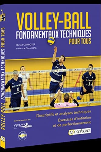 VOLLEY-BALL FONDAMENTAUX TECHNIQUES POUR TOUS, de CORROYER BENOIT | portada del libro